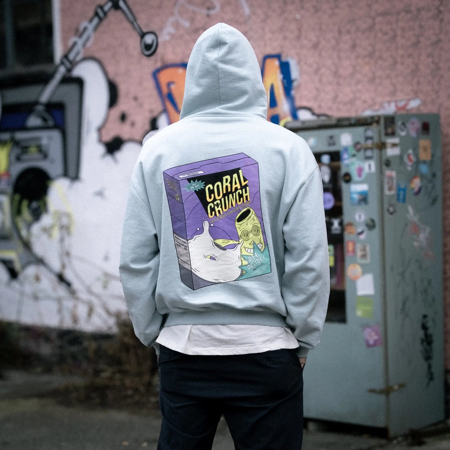Cereal Appreciation Club Hoodie - Coral Culture