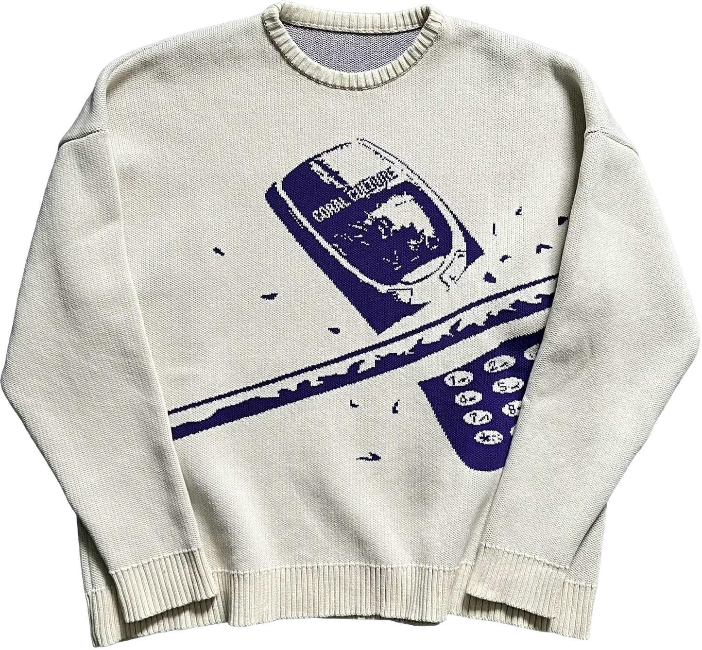 No Signal Knit - Coral Culture