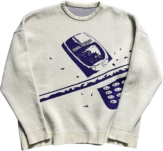 No Signal Knit - Coral Culture