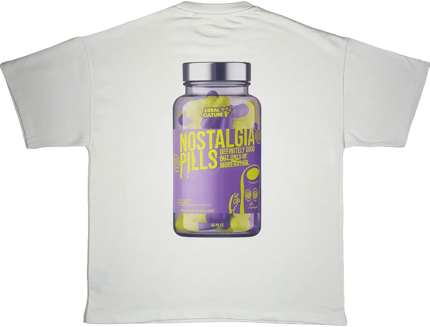 Nostalgia Pills Tee - Coral Culture