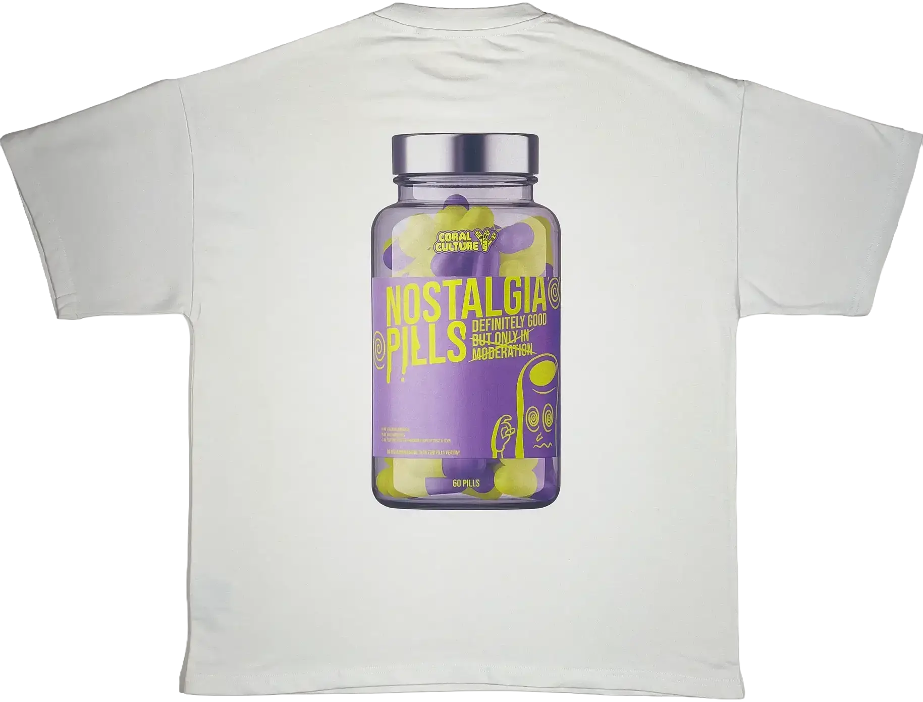 Nostalgia Pills Tee - Coral Culture