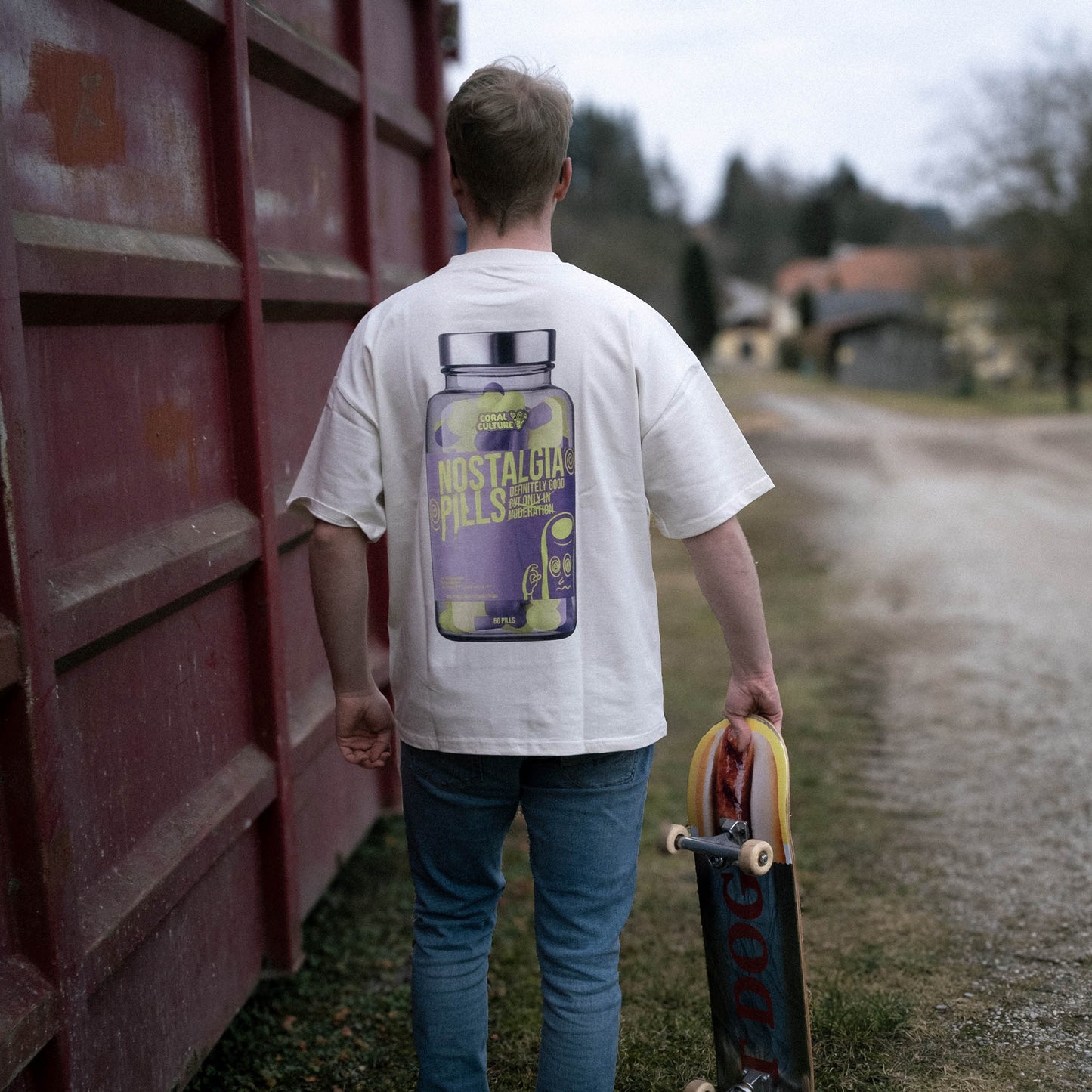 Nostalgia Pills Tee - Coral Culture