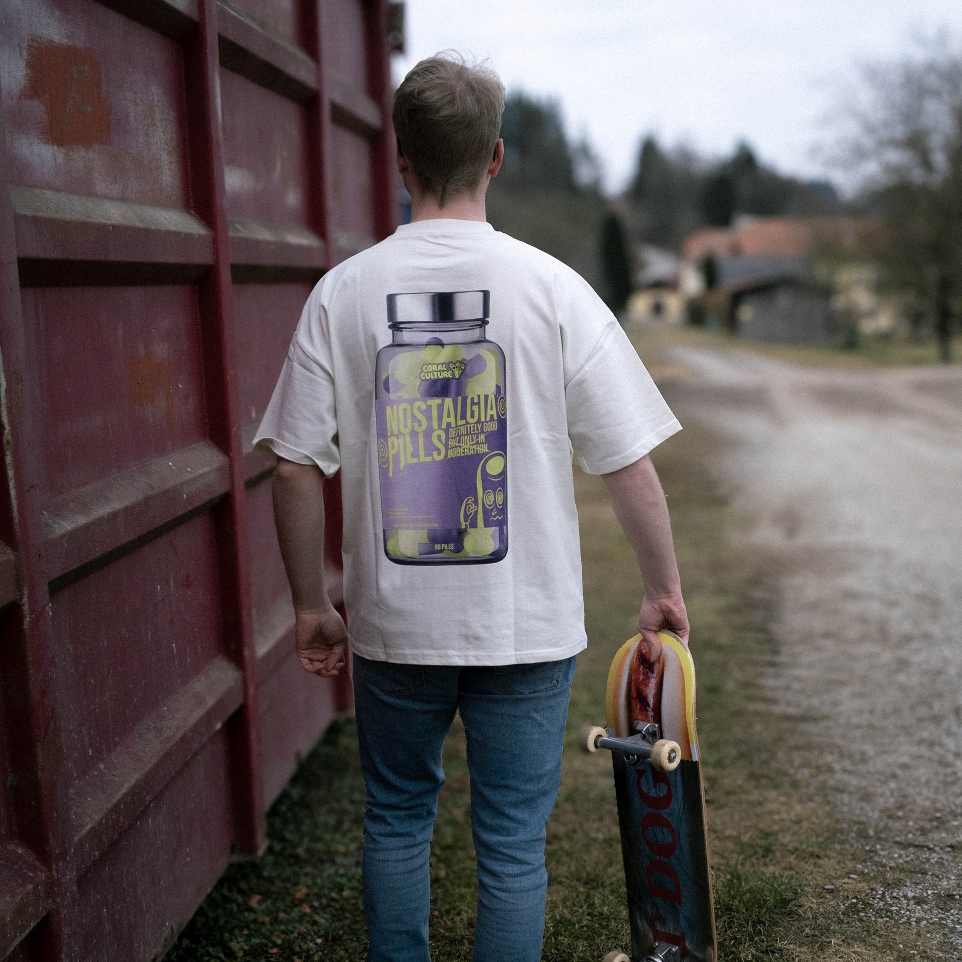 Nostalgia Pills Tee - Coral Culture
