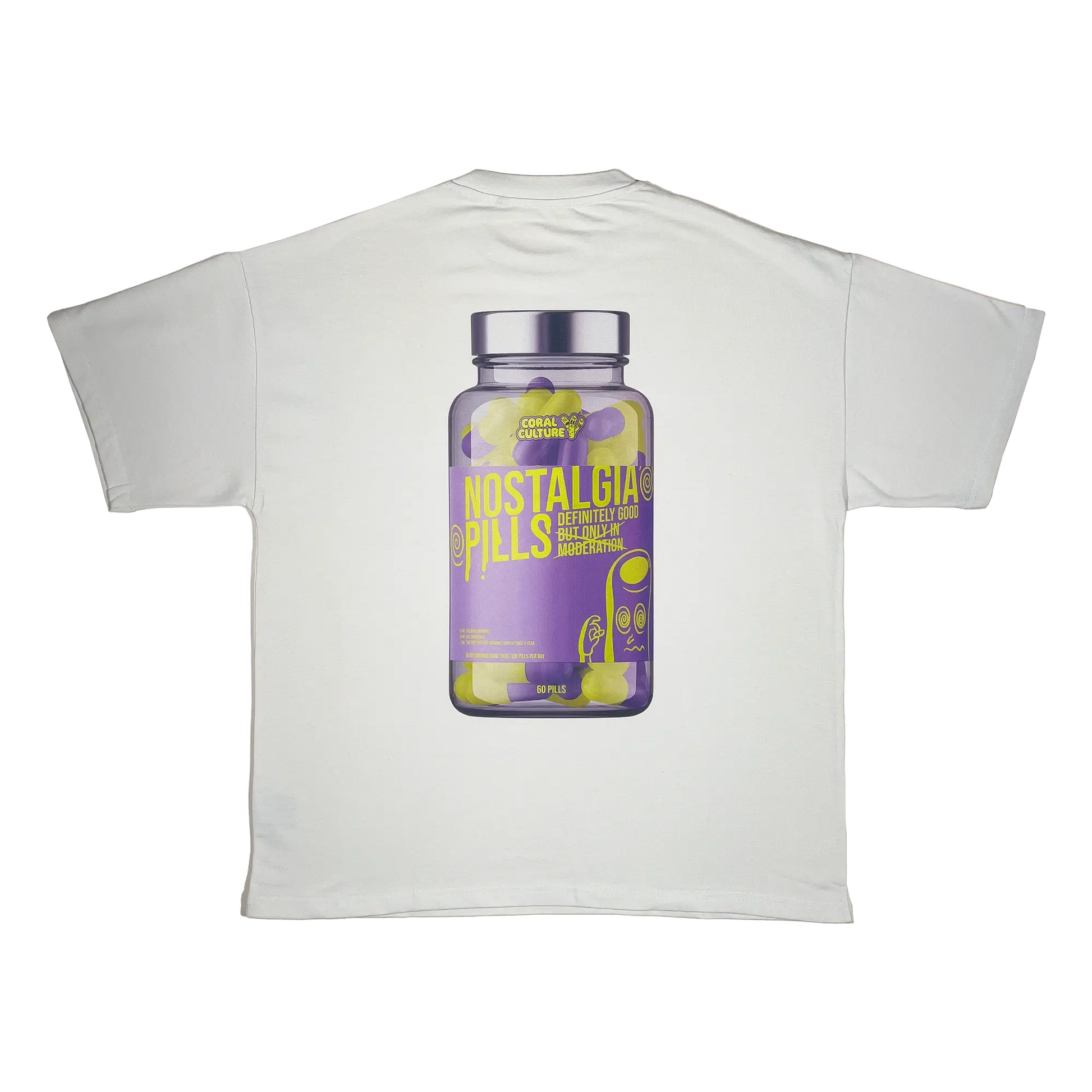 Nostalgia Pills Tee - Coral Culture